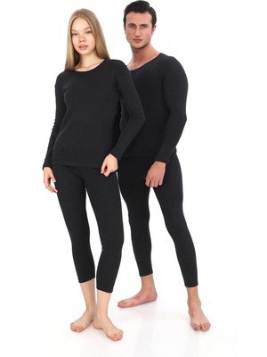 Sh Mağazacılık Unisex Kışlık Termal Içlik, Sıcak Tutan Pamuklu Yakmayan, Termal Takım, Termal Fanila Iclik