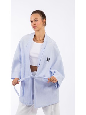 Christina's Storm Baby Blue Lionessa Kimono