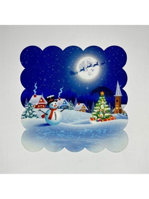 Deco Kardan Adam Rüyası Desenli Dijital Baskılı Kokteyl Peçetesi