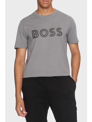 Boss Pamuklu Regular Fit Bisiklet Yaka Erkek Tshirt 50519358 251