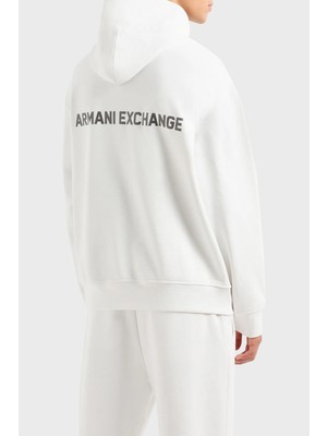 Armani Exchange Pamuklu Regular Fit Logolu Kapüşonlu Sweat Erkek Sweat 6Dzmlj Zj4Xz 1116