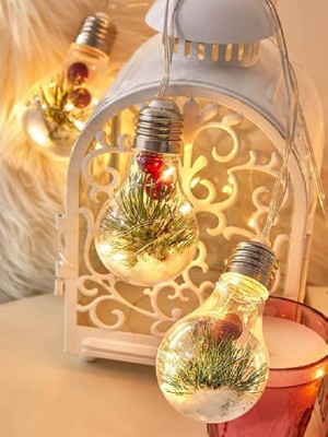 G50 String Lights Dekoratif Ampul Serisi 2 Metre 10 Adet