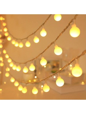 LED Ball String Lights 5 Metre LED Toplar Serisi Aydınlatma