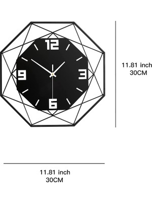 Faith Oturma Odası Dekoru Için Büyük Duvar Saati Geçmeyen Sessiz 14 Inç (Yurt Dışından)