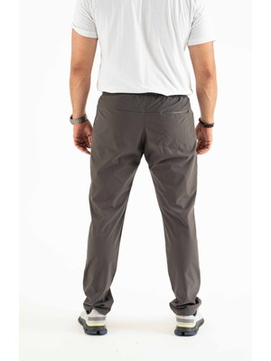 Longberg Erkek Beli Lastikli Bağcıklı Mevsimlik Jogger Spor Pantolon