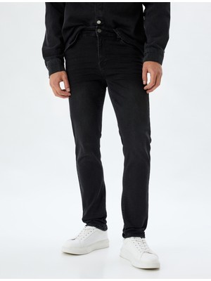 Slim Fit Kot Pantolon - Brad Jean