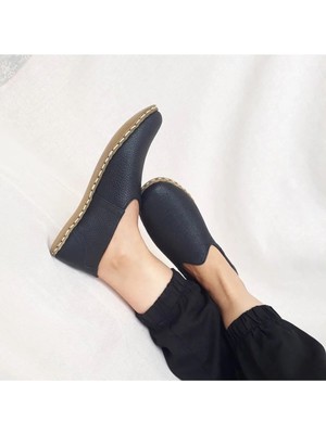 Yemenici Niyazi Usta Niyazi Usta  Deri  Siyah Klasik Yemeni Y8