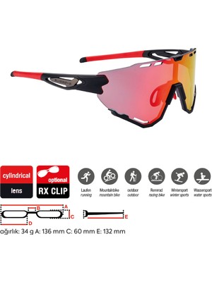 Swiss Eye Mantra Black Matt/red