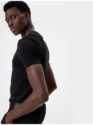 Koton Basic Tişört Kısa Kollu Bisiklet Yaka Pamuklu