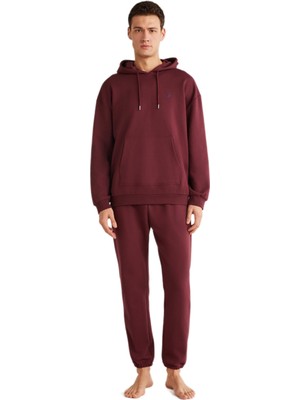 Nautica Erkek Bordo Sweatshirt 802