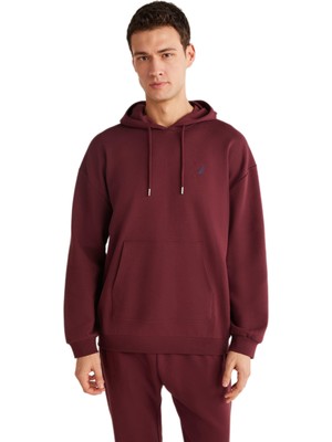 Nautica Erkek Bordo Sweatshirt 802