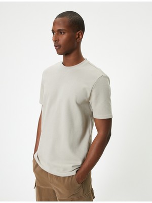 Koton Basic Tişört Bisiklet Yaka Kısa Kollu