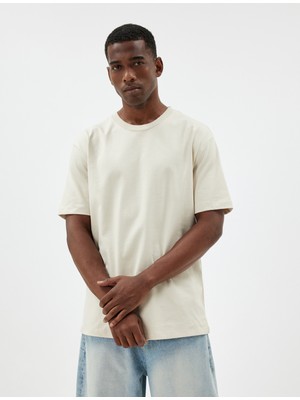 Koton Basic Tişört Bisiklet Yaka Kısa Kollu Pamuklu