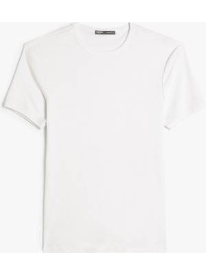 Koton Basic Tişört Kısa Kollu Bisiklet Yaka Pamuklu