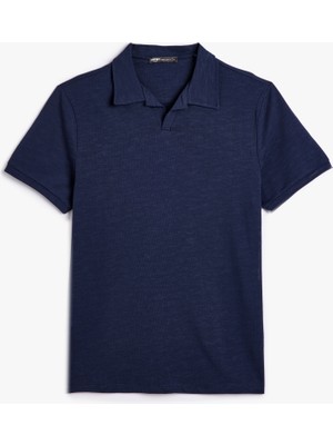 Koton Polo Yaka Tişört Kısa Kollu Pamuklu