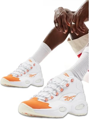 Reebok Questıon Mıd Leather Allen Iverson Gerçek Deri Erkek Basketbol Ayakkabısı