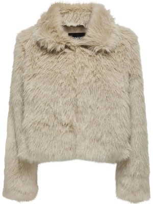 Only Kadın Onlmanny Suni Kürk Ceket Mont 15322406 Taş