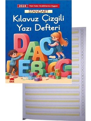 Artlantis Yeni Müfradat Güzel Yazı Defteri A4 19X27 cm 24 Yaprak 1 Adet Standart Kılavuz Çizgili Yazı Defteri Satır Aralıklarına Uygun