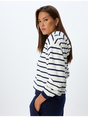 Koton Kapşonlu Sweatshirt Uzun Kollu