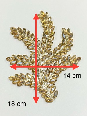 Karan Tuhafiye Taşlı Aplike / Ütü Ile Yapışan Taşlı Aplike