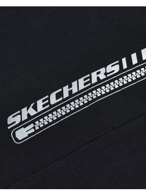 Skechers B 2xi-Lock Hoodie Sweatshirt Büyük Erkek Çocuk Siyah Sweatshirt SK242062-001