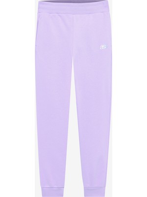 Skechers G Essential Jogger Sweatpant Büyük Kız Çocuk Açık Lila Eşofman Altı SK232075-816