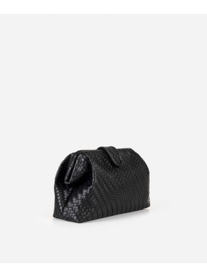 İpekyol Örgü Dokulu Clutch