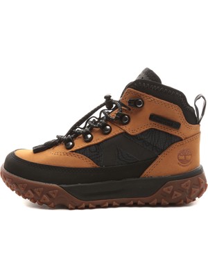 Timberland TB1A66JG2311 Timberland Greenstride Motion 6 Mıd Bungee Waterpro Bebek Bot ve &amp;ccedil;izme Turuncu