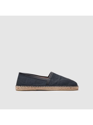 Togo Erkek Espadril Ayakkabı 052050, Siyah Monogram, 40