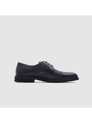 Togo Erkek Klasik Casual Ayakkabı 052072, Siyah - Siyah Örgü, 44