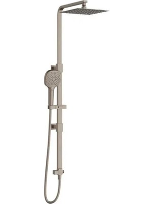 VitrA Bliss Square Duş Sistemi,fırçalı Nikel A4578934