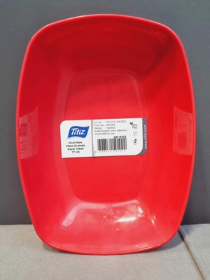 Sprenda Kayık Plastik Tabak 17 cm