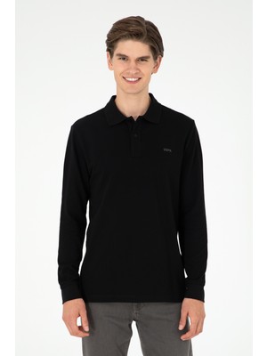 U.S. Polo Assn. Erkek Siyah Sweatshirt 50295169-VR046