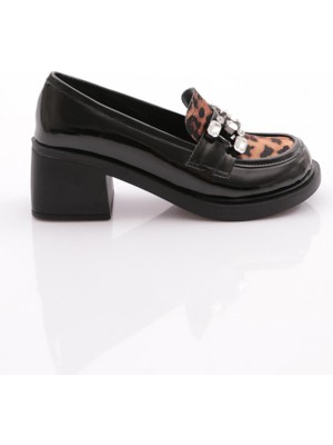 Dgn 2103 Taş Tokali Loafer Kadin Ayakkabi