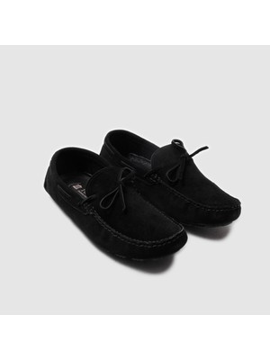 Erkek Driver/rok Ayakkabı [052181], Siyah Süet, 40