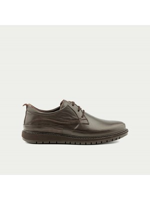 Erkek Comfort Bağcıklı Ayakkabı [052187], Kahverengi, 44