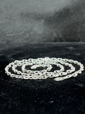 925 Ayar Gümüş 3mm Forse Model Erkek Kolye (Özel Kutulu)