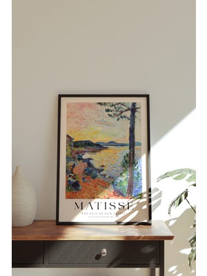 House Gorgeous Henri Matisse The Gulf Of Sain Tropez Tasarımlı Çerçevesiz Poster