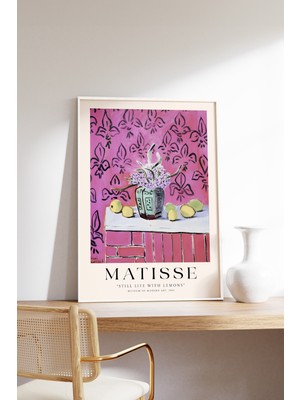 House Gorgeous Henri Matisse Still Life With Lemons Tasarımlı Çerçevesiz Poster