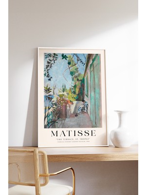 House Gorgeous Henri Matisse The Terrace St Tropez Tasarımlı Çerçevesiz Poster