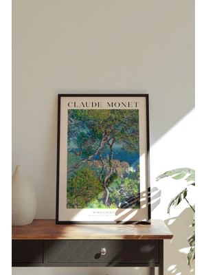 House Gorgeous Claude Monet Bordighera Tasarımlı Çerçevesiz Poster