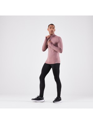 Decathlon Erkek Koşu Taytı - Siyah - Kıprun Run 100 Warm