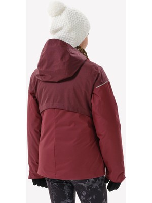 Decathlon Çocuk Outdoor Kar Montu/kışlık Mont - 7/15 Yaş - Bordo - SH100 -3 °c