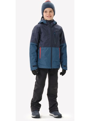 Decathlon Çocuk Outdoor 3'ü 1 Arada Kar Montu/kışlık Mont - 7/15 Yaş - SH500 Mtn -9 °c