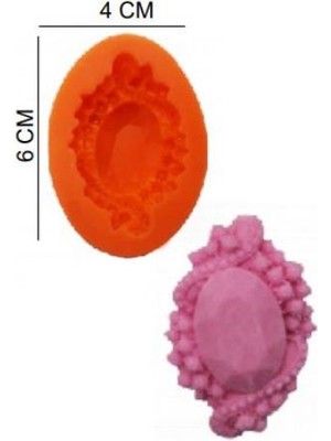 Pastaland Şeker Hamur Kalıbı Silikon Çerçeve 4 x 6 cm