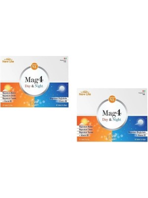 New Life New Life Mag4 Day Night 30 + 30 Tablet 2 Adet
