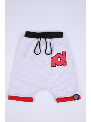 Babyhola Duble Paça Erkek Bebek Çocuk Pantolon Gümüş 35036