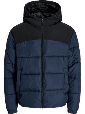 Jack & Jones Jjmoon Hood Puffer Erkek Mont 12256882