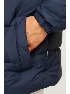 Jack & Jones Jjmoon Hood Puffer Erkek Mont 12256882