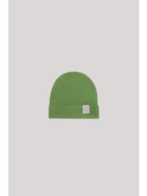 Layette Bg Store Erkek Bebek Haki Renkli Bere Yumuşak Pamuk Dokusu ile Konforlu Aksesuar